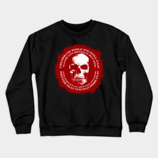 No One Lives Forever - Red Crewneck Sweatshirt